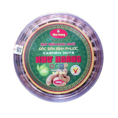 Hạt điều hộp tròn 500gr