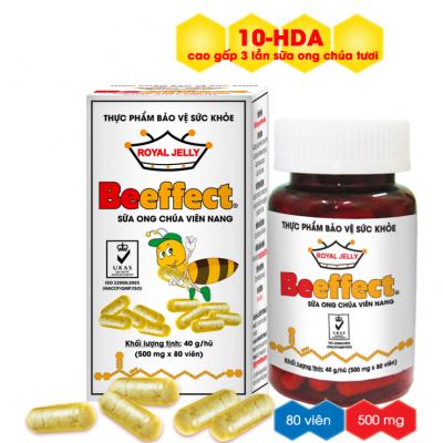 Sữa ong chúa viên nang Beeffect 80g